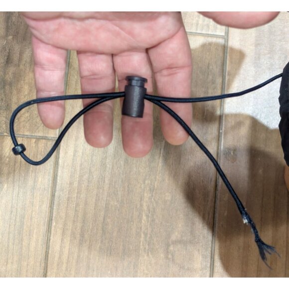 Disney World WDW Navy Blue Windbreaker Jacket Reflective Stripe Mickey Patch - Picture 9 of 9